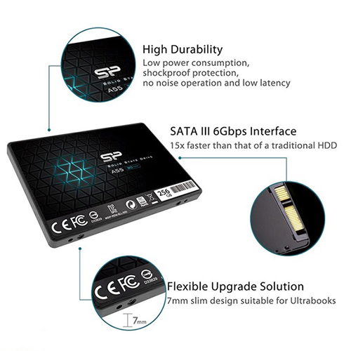 اس اس دی 256 گیگابایت سیلیکون پاور مدل Silicon Power A55 ACE
