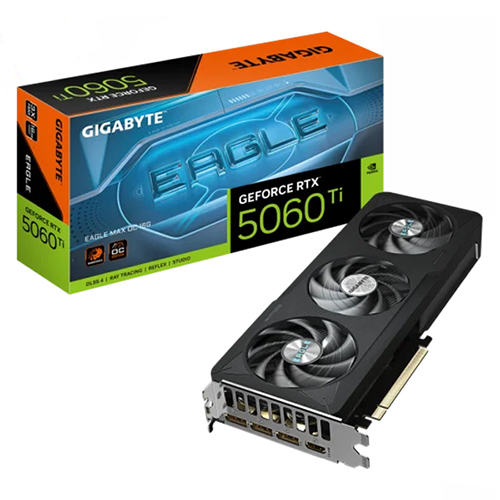 کارت گرافیک گیگابایت مدل GIGABYTE GeForce RTX™ 5060 Ti EAGLE MAX OC 16GB