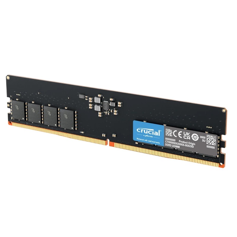 رم دسکتاپ کروشیال CRUCIAL CL40 DDR5 32GB 4800MHz